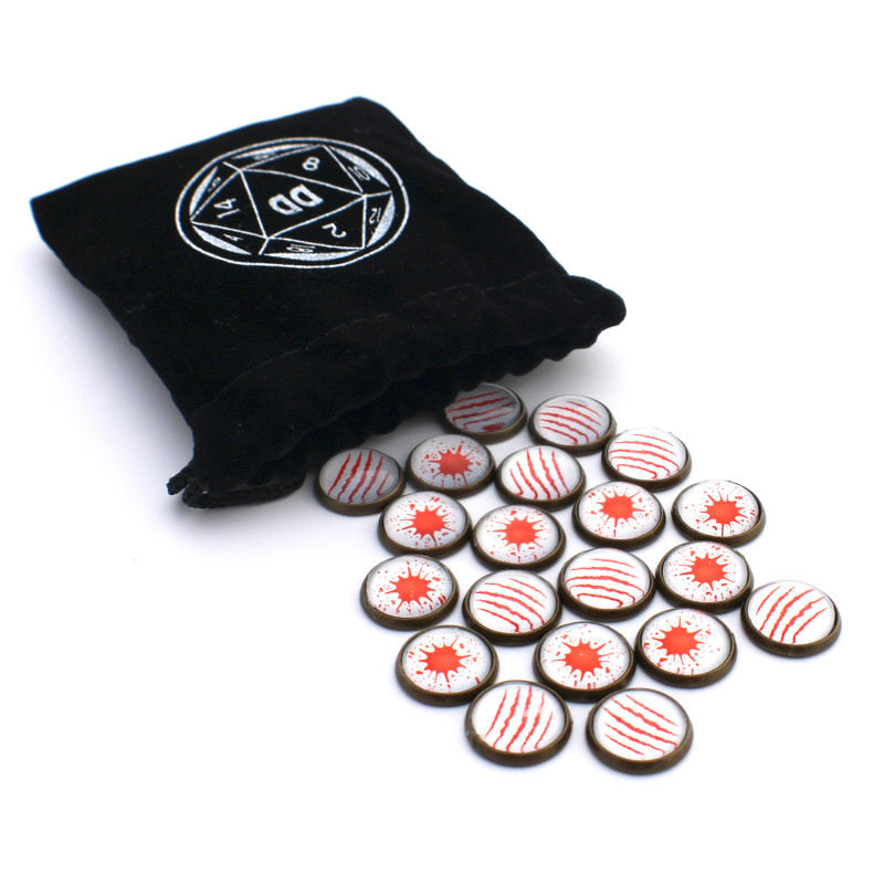 Tabletop Gaming Tokens - Wound Counters