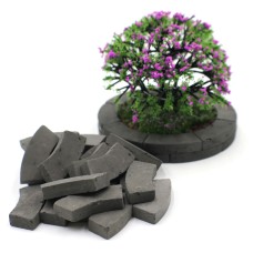 Miniature Curved Clay Bricks for Modelling