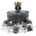 Gothic Dice Box with Metal D20 Set