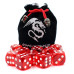 Jumbo D6 Dice Set with Velvet Bag