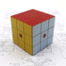 3x3 Puzzle Cube - Retro Patchwork Design